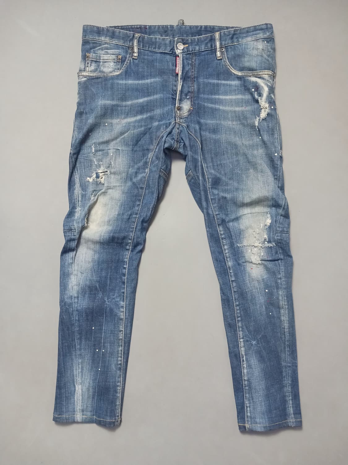 [54] 정품 디스퀘어드2 18FW 디스 타이디바이커진 청바지 상품이미지1