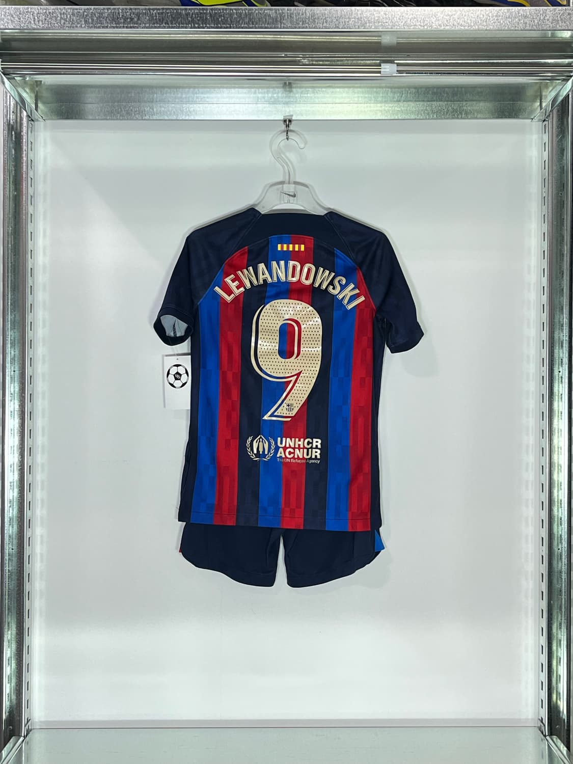 나이키 22-23 FC 바르셀로나 홈 로베르트 레반도프스키 (상하의세트) 상품이미지2