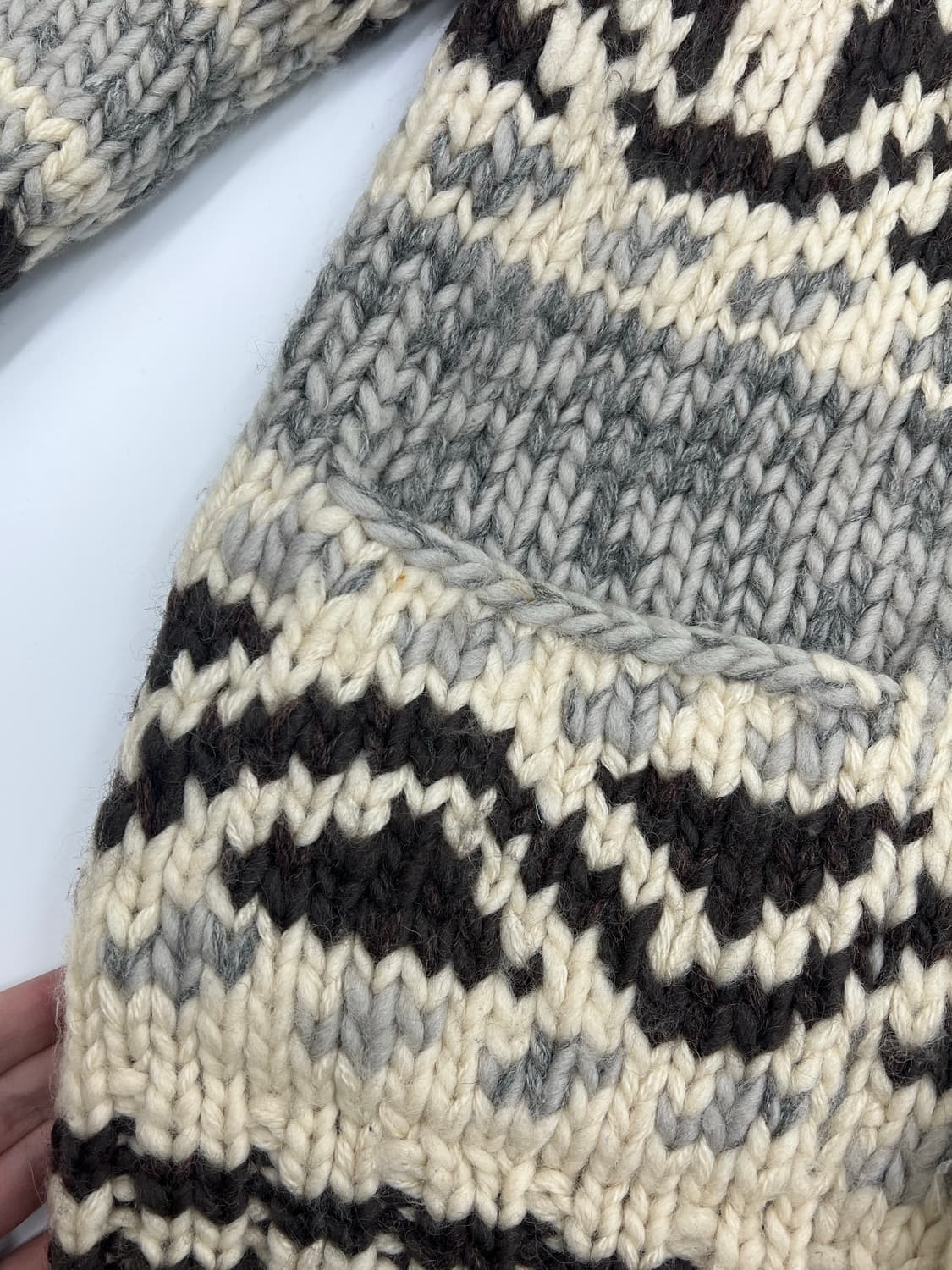 캐네디언 헤비 울 스웨터 상품이미지7