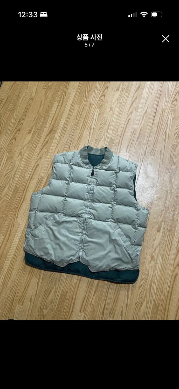 에디바우어 90S  캐니디언  구스다운 양면베스트 상품이미지5