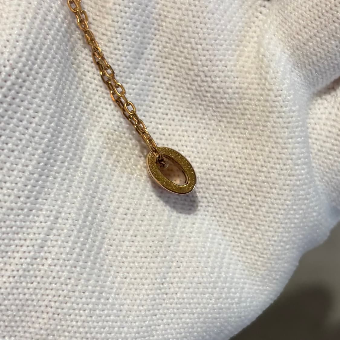 A+ MINI사이즈 에르메스 팝아슈 목걸이 마롱글라세&골드 (박스/더스트 상품이미지4