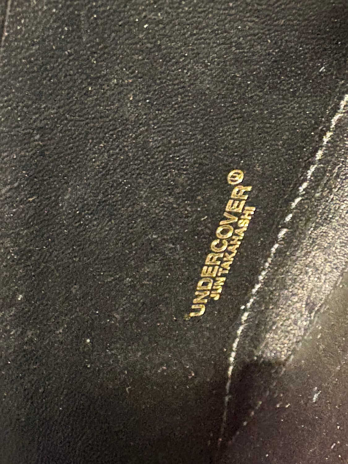 Undercover X Pink Floyd 언더커버 핑크플로이드 레더월렛 상품이미지6