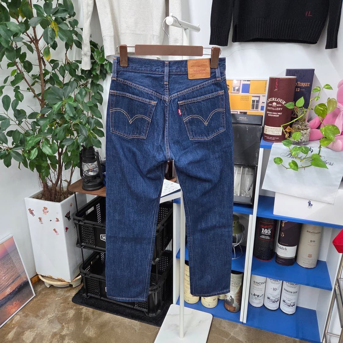 리바이스 501 빅E 프리미엄 데님팬츠 25/30 상품이미지3