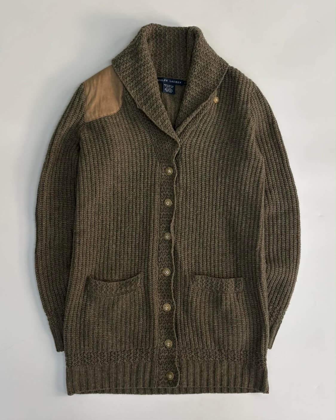 [S] 폴로 랄프로렌 울 캐시미어 숄카리 니트 가디건 상품이미지1
