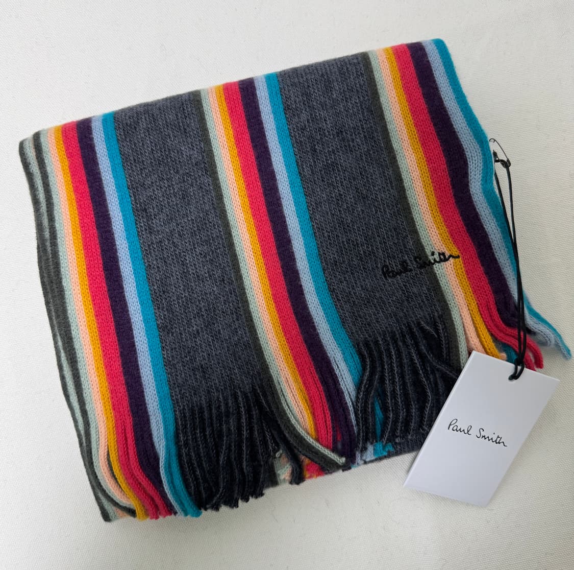 폴스미스 스트라이프 울 머플러 상품이미지1