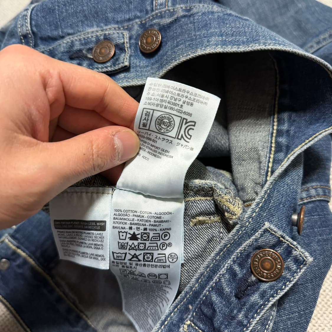 리바이스 데님 트러커 자켓 상품이미지4