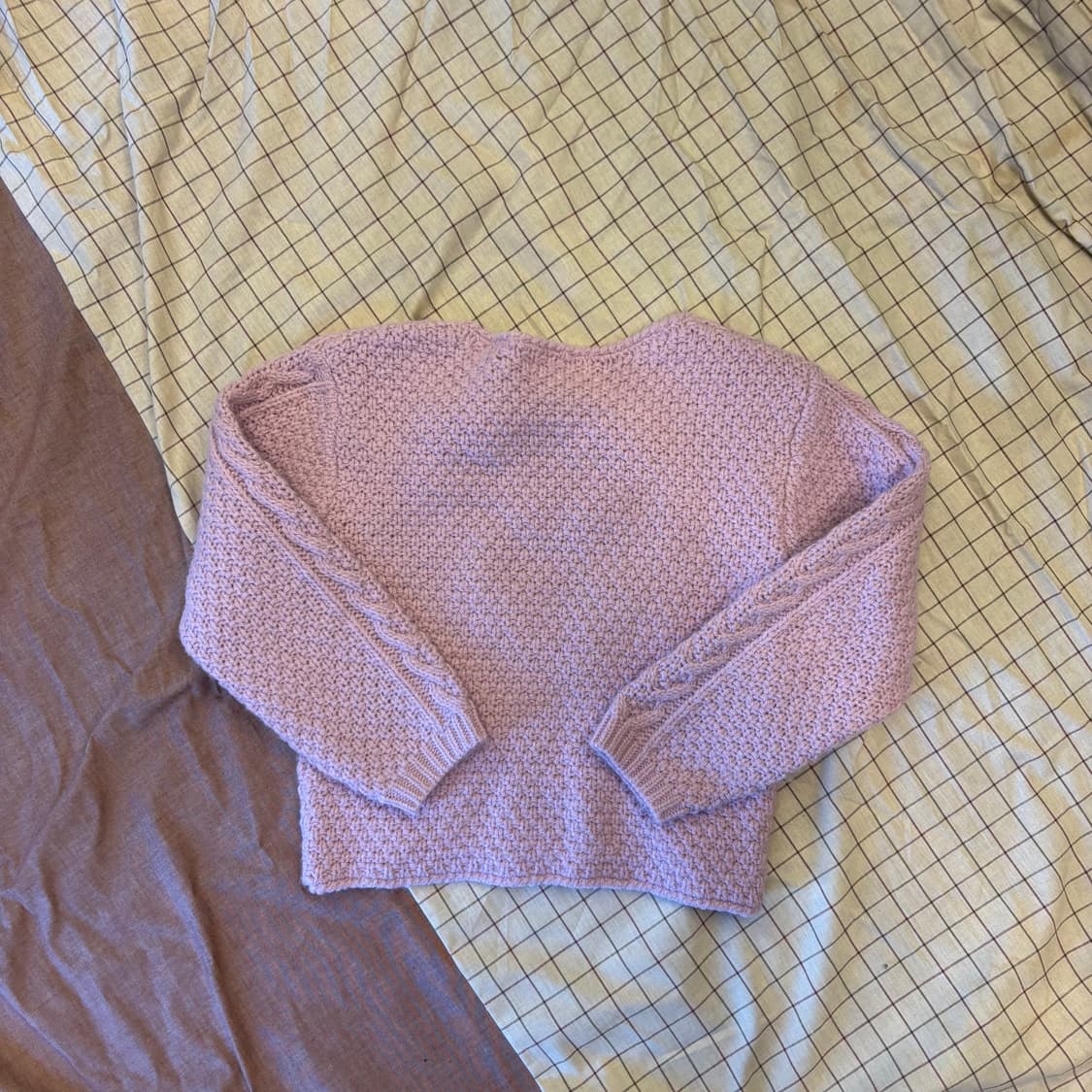 루이스미샤 24fw 자수 스웨터 핑크(8y)   상품이미지5