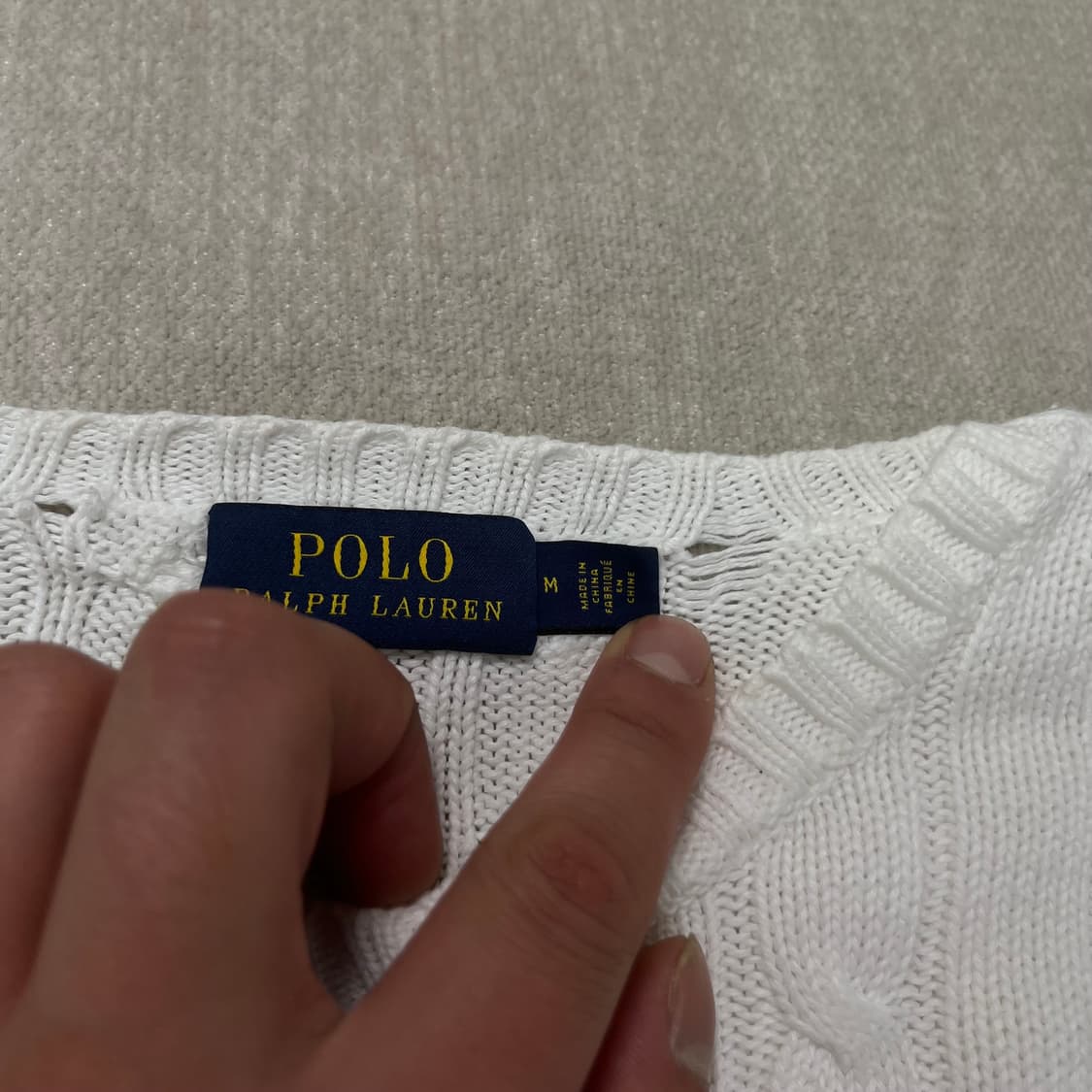 95 폴로 랄프로렌 꽈배기 니트 상품이미지3