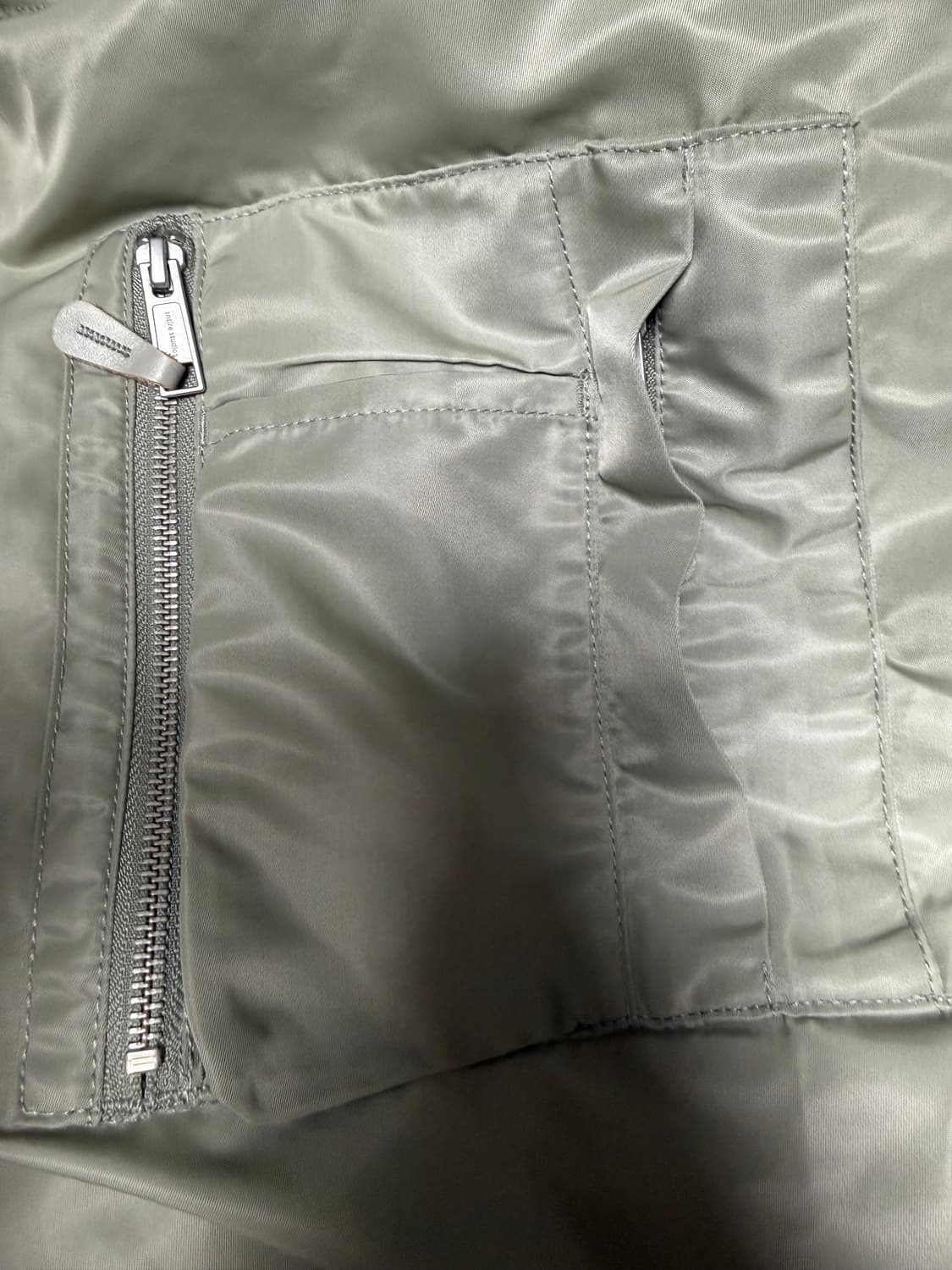 [XXL] [새제품] 엔타이어 스튜디오 브로드 봄버 그레이 상품이미지3