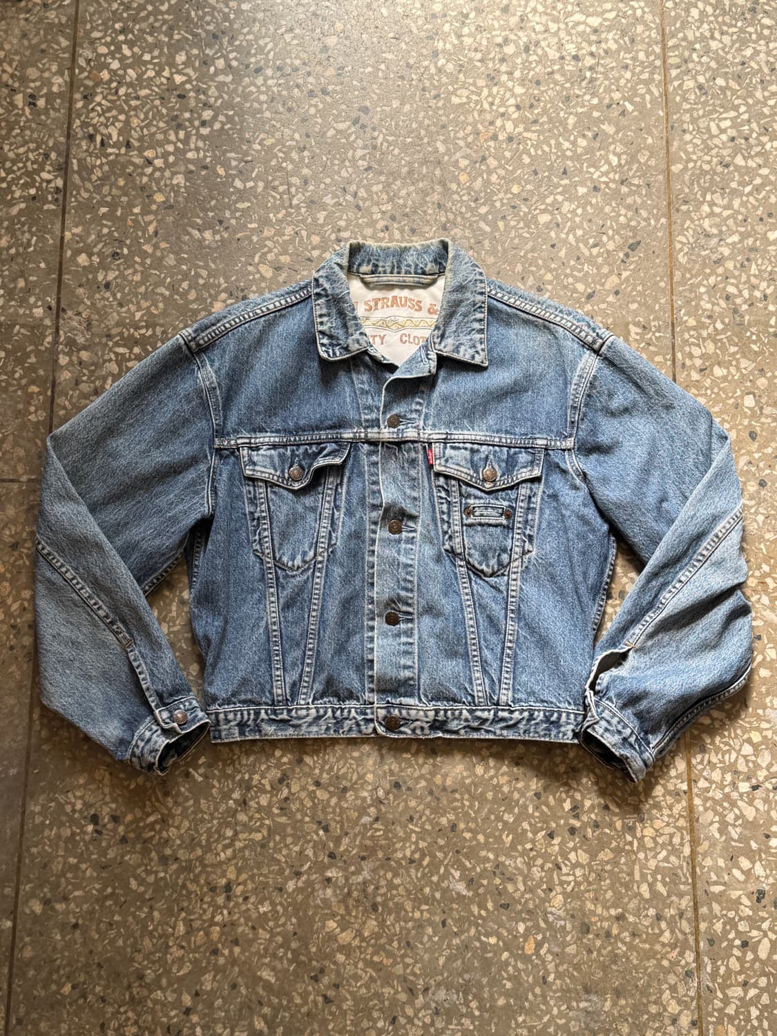 80s 리바이스 3세대 데님 트러커 자켓(O77) 상품이미지2