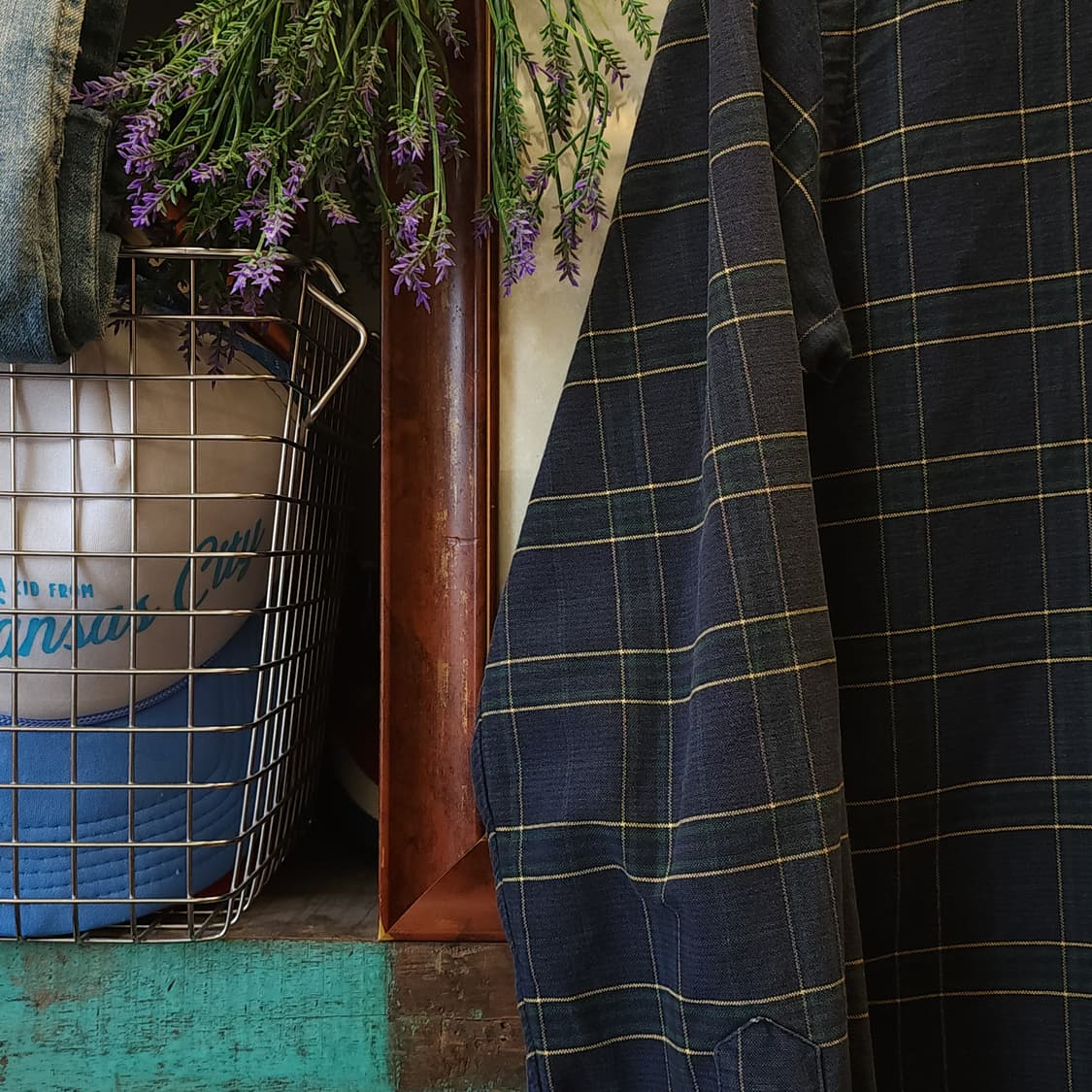 90s 폴로 체크셔츠 폴로 블랙와치 옥스포드 체크셔츠 XS 상품이미지7