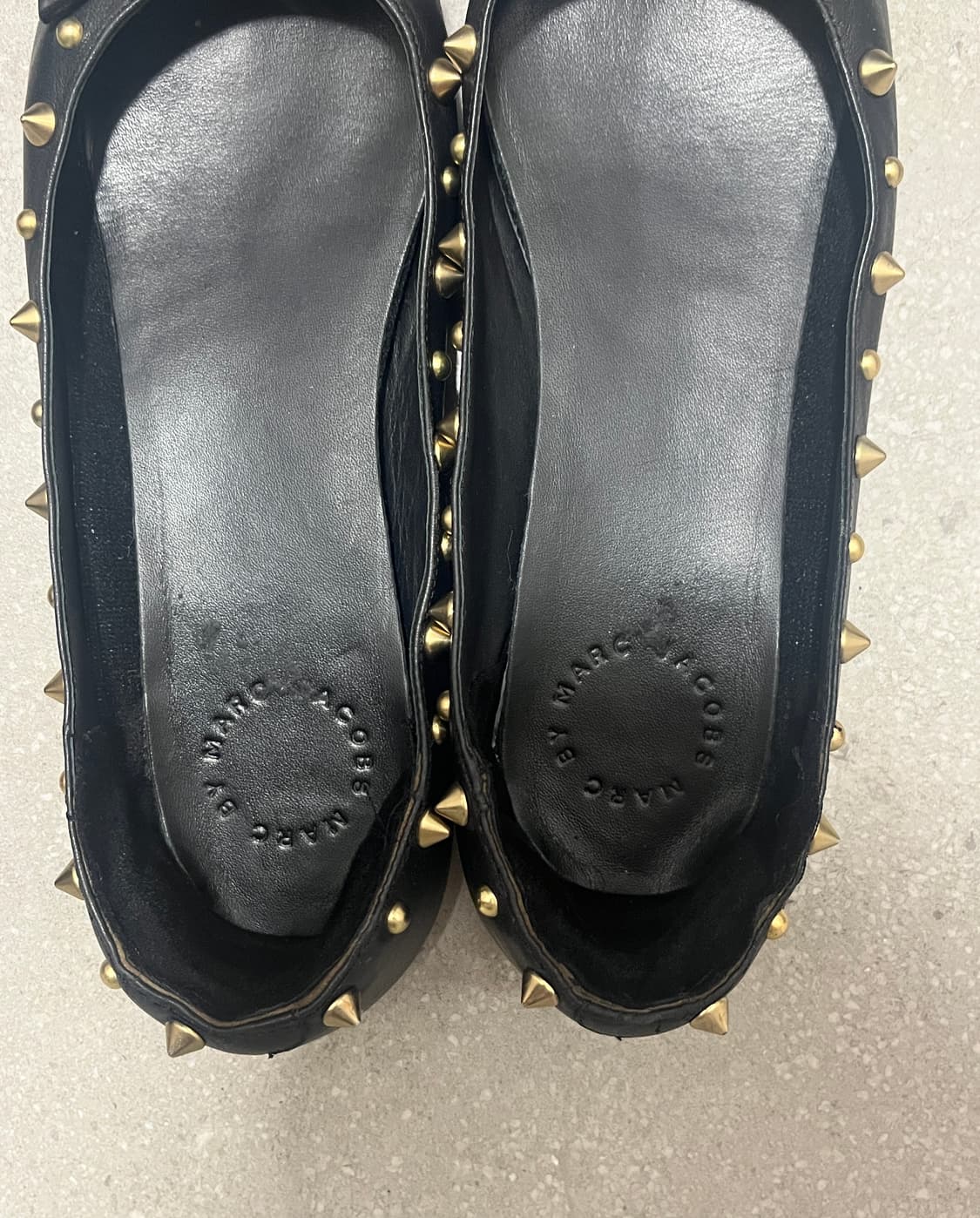 Marc by marc jacobs 스터드 플랫슈즈 EU 38 37 상품이미지3