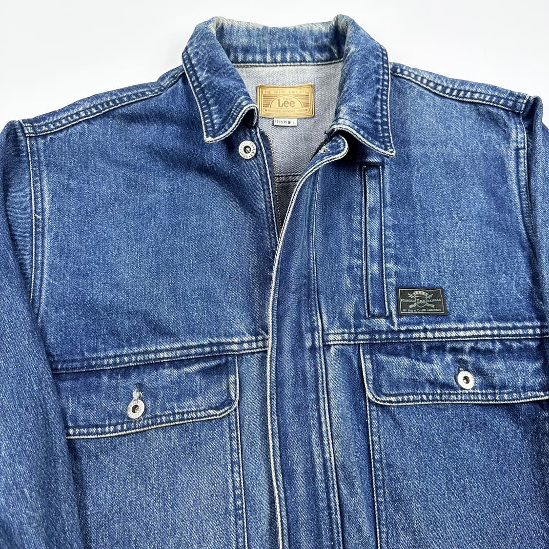 90s LEE 쌍방울 올드 데님 트러커자켓 L 상품이미지2