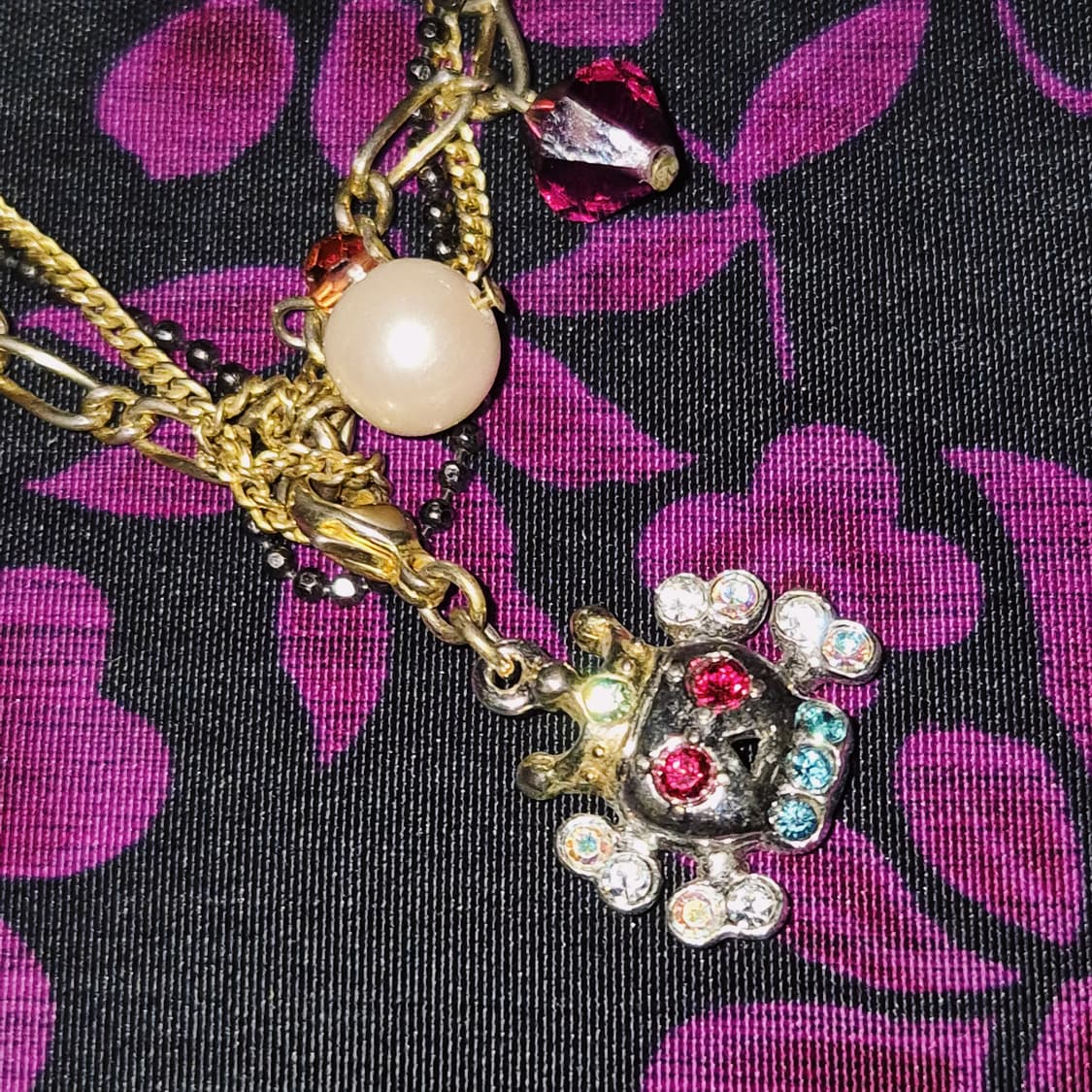 06s 한정 안나수이 스컬 레이어드 팔찌 상품이미지9