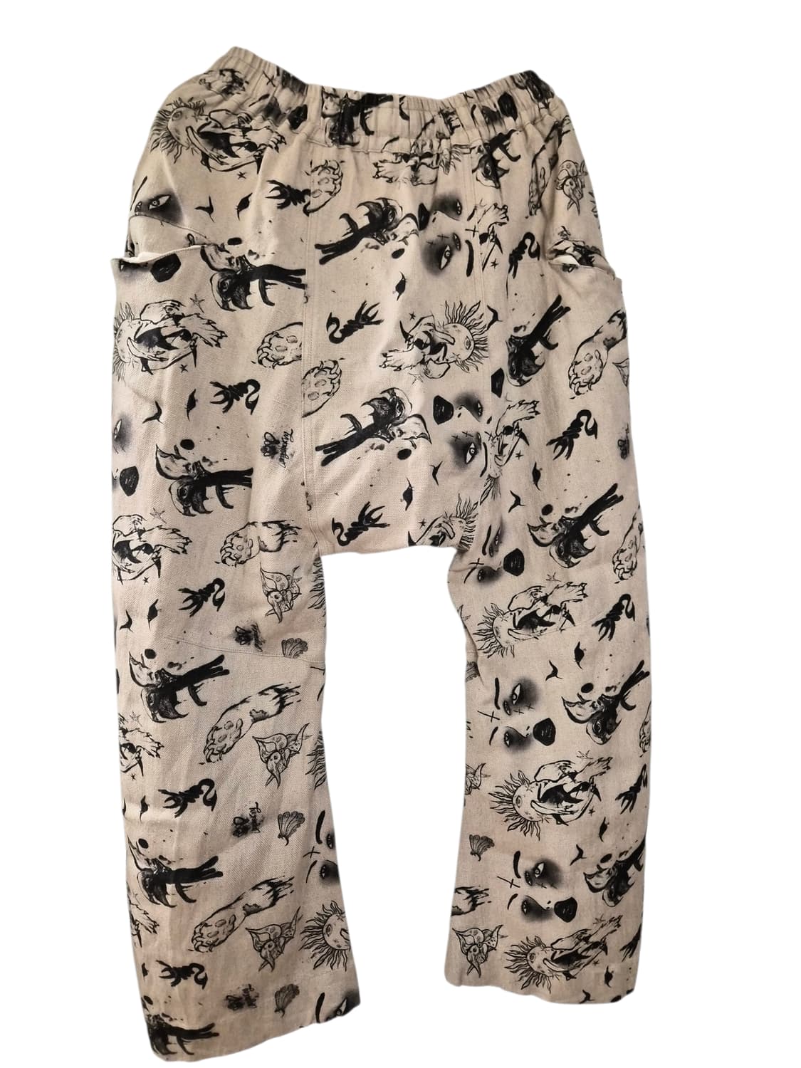 Lcbx x dd O cut Graphics Pants 상품이미지2