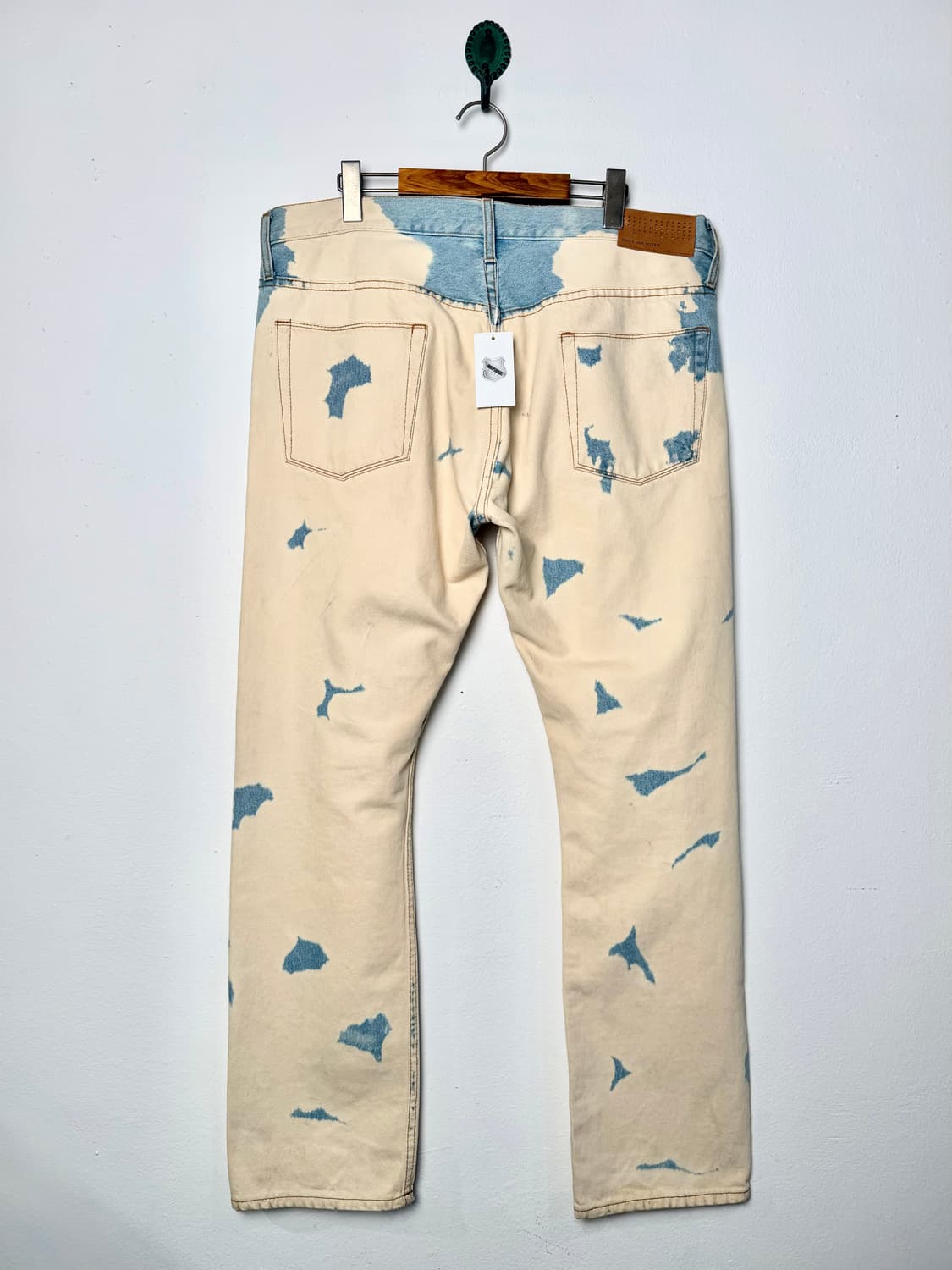 드리스 반 노튼 블리치드 스플래터 진 상품이미지4