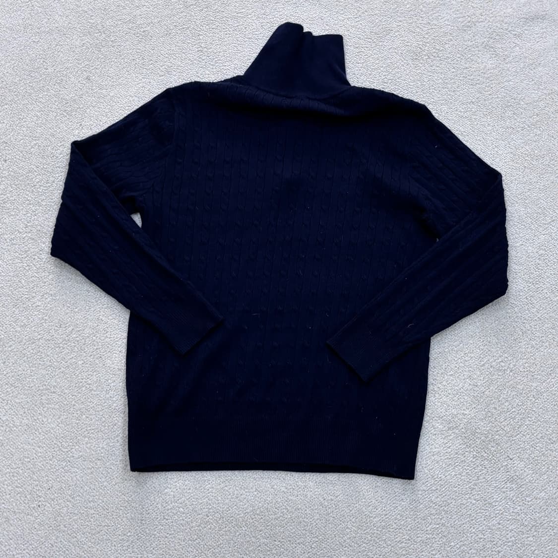 95 울시 남성 꽈배기 니트 반집업 0407E1 상품이미지2