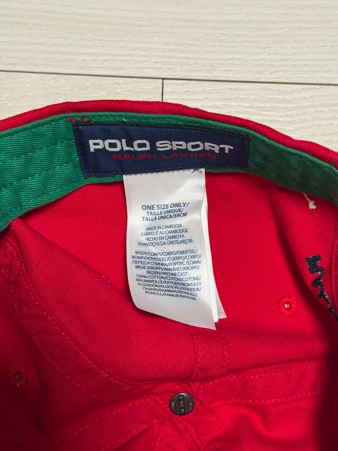 폴로 스포츠 US 플래그 캡 상품이미지5