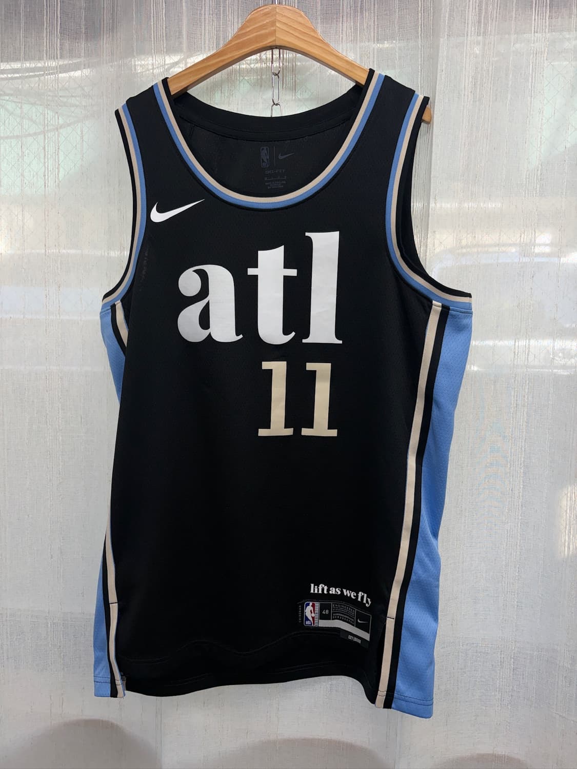 NBA 23 24 나이키 애틀랜타 호크스 시티 에디션 스윙맨 농구 유니폼 상품이미지1