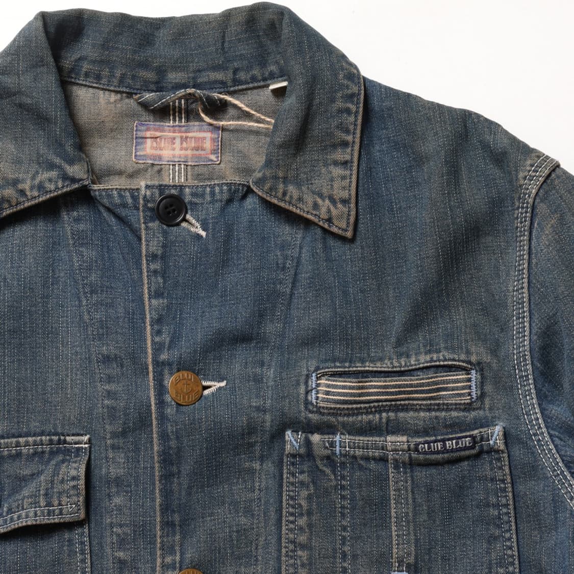 블루 블루 BLUE BLUE Chore Jacket 
 상품이미지4