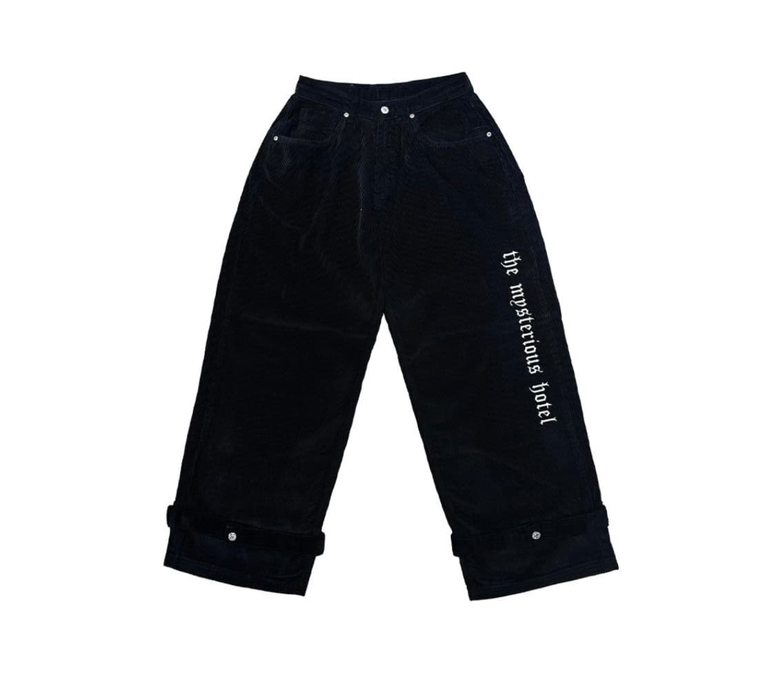 더미스테리어스호텔 코듀로이 벨티드 팬츠 1사이즈 상품이미지7