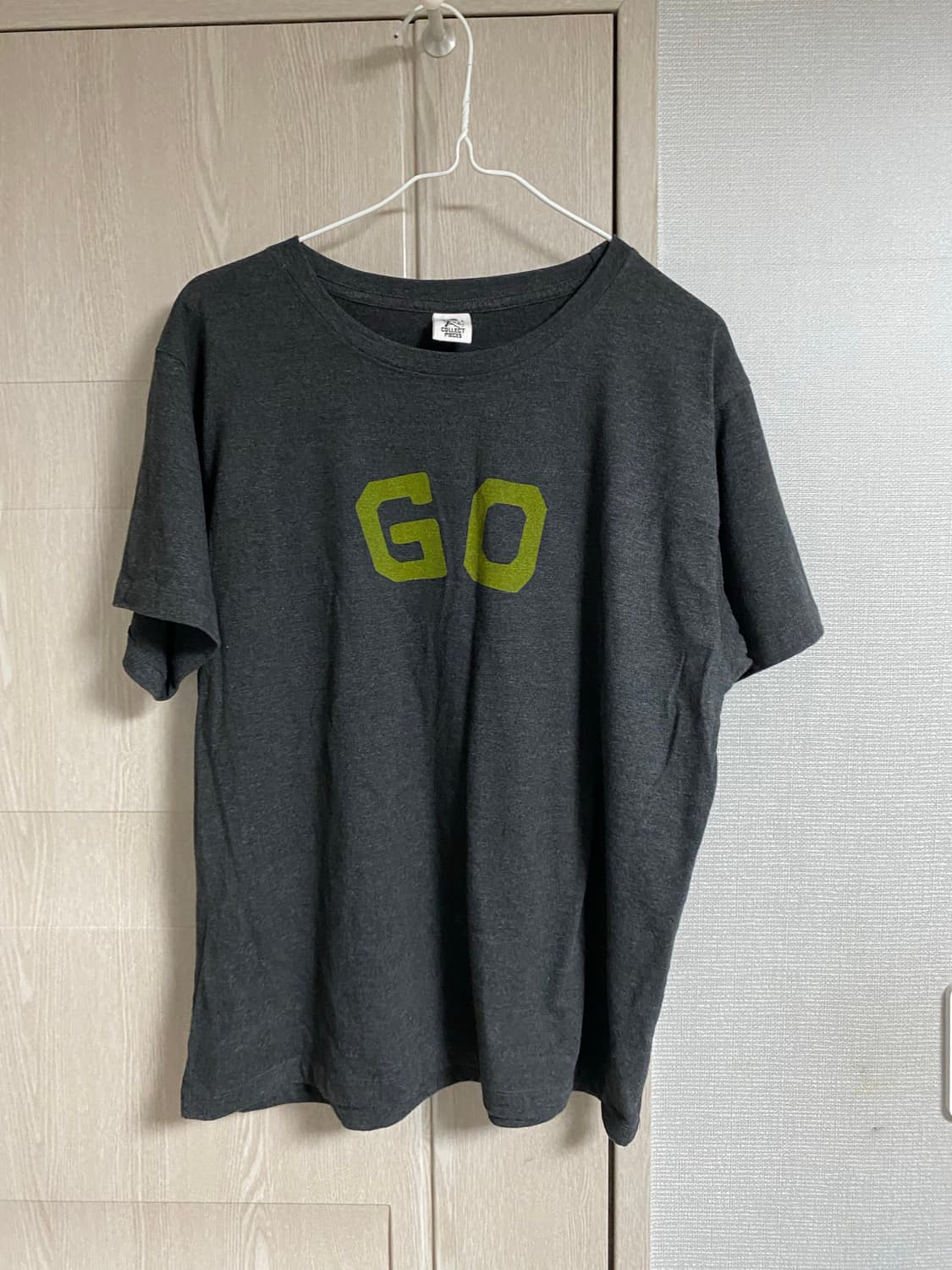 컬렉트피시스 GO 프린팅 반팔 L 팝니다 상품이미지1