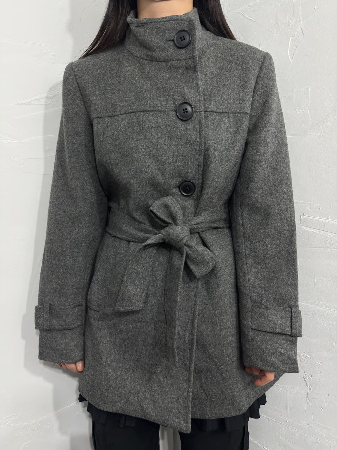 grade button wool coat 상품이미지2