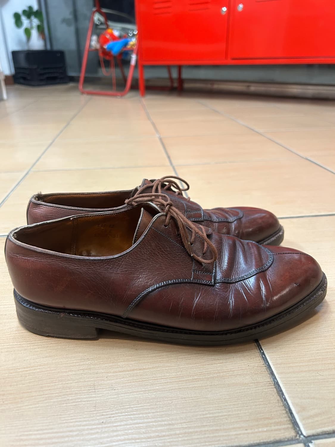 Old J.M Weston 웨스통 더비슈즈 상품이미지4