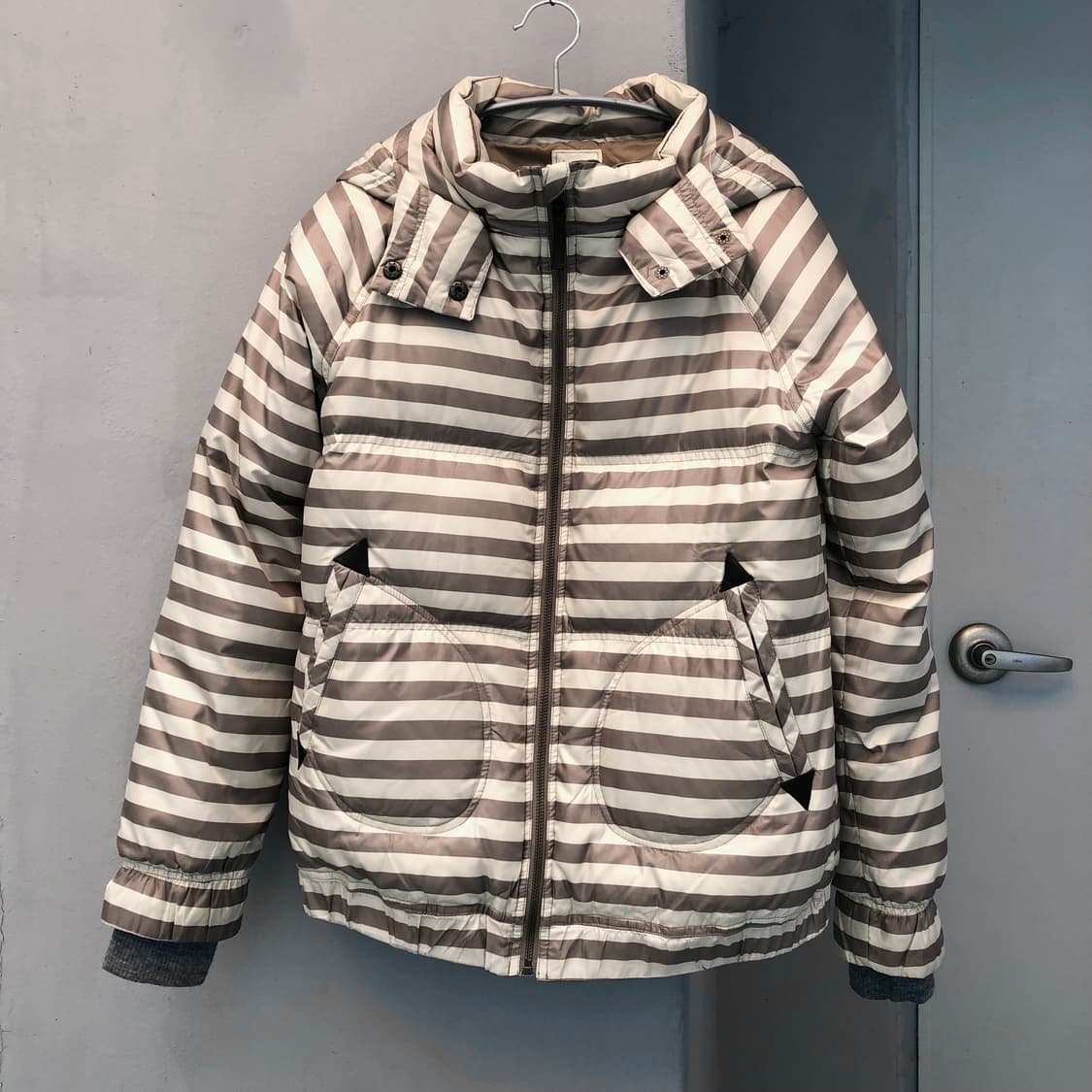 vintage stripe padding 상품이미지1