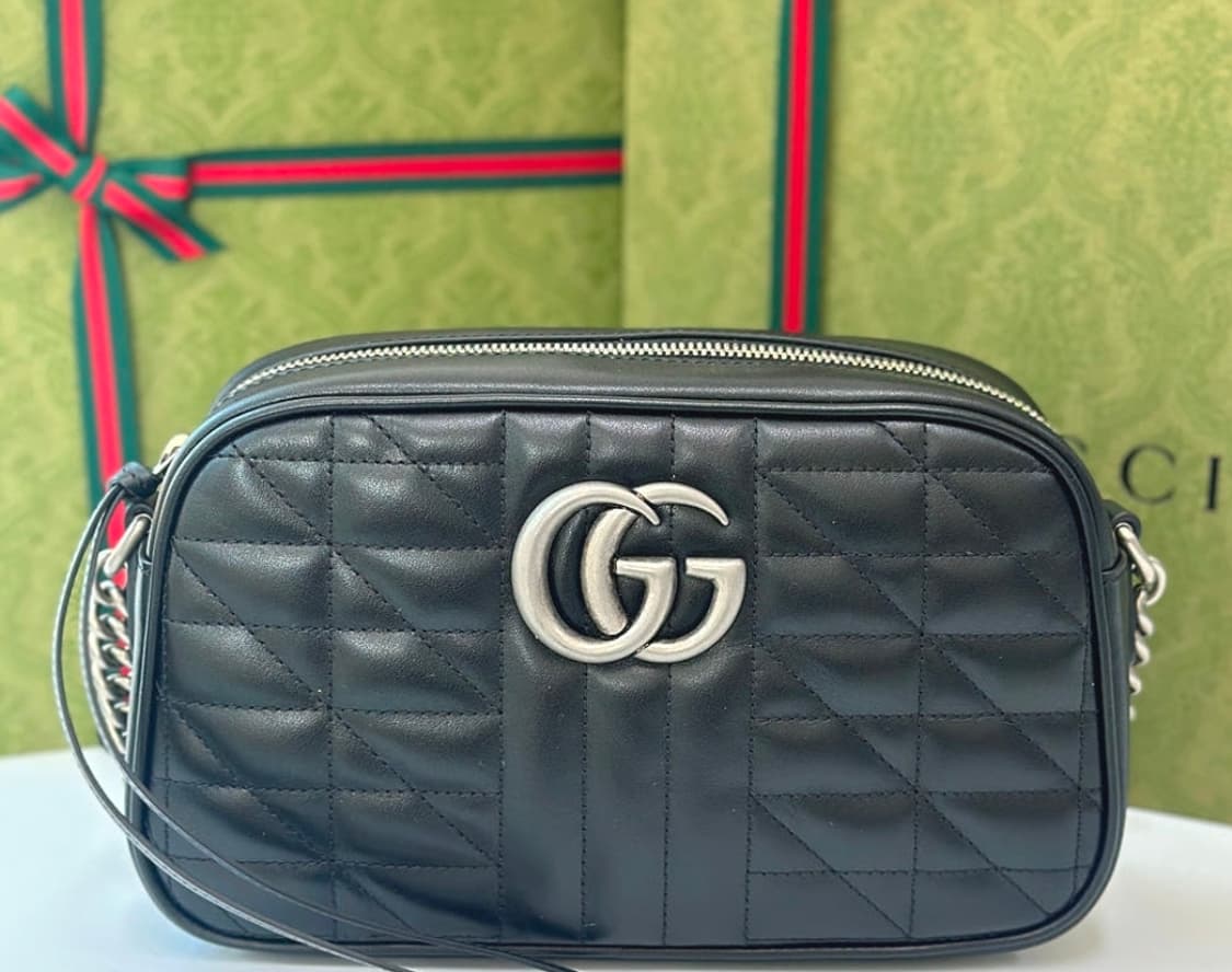 구찌 마몬트 마틀라쎄 지퍼 크로스백 상품이미지1