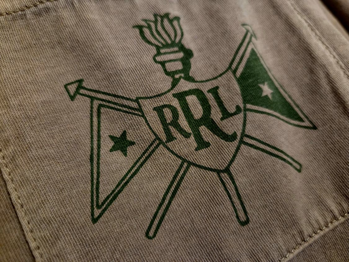 RRL 가먼트 다이 저지 그래픽 반팔 티셔츠 XL 상품이미지2