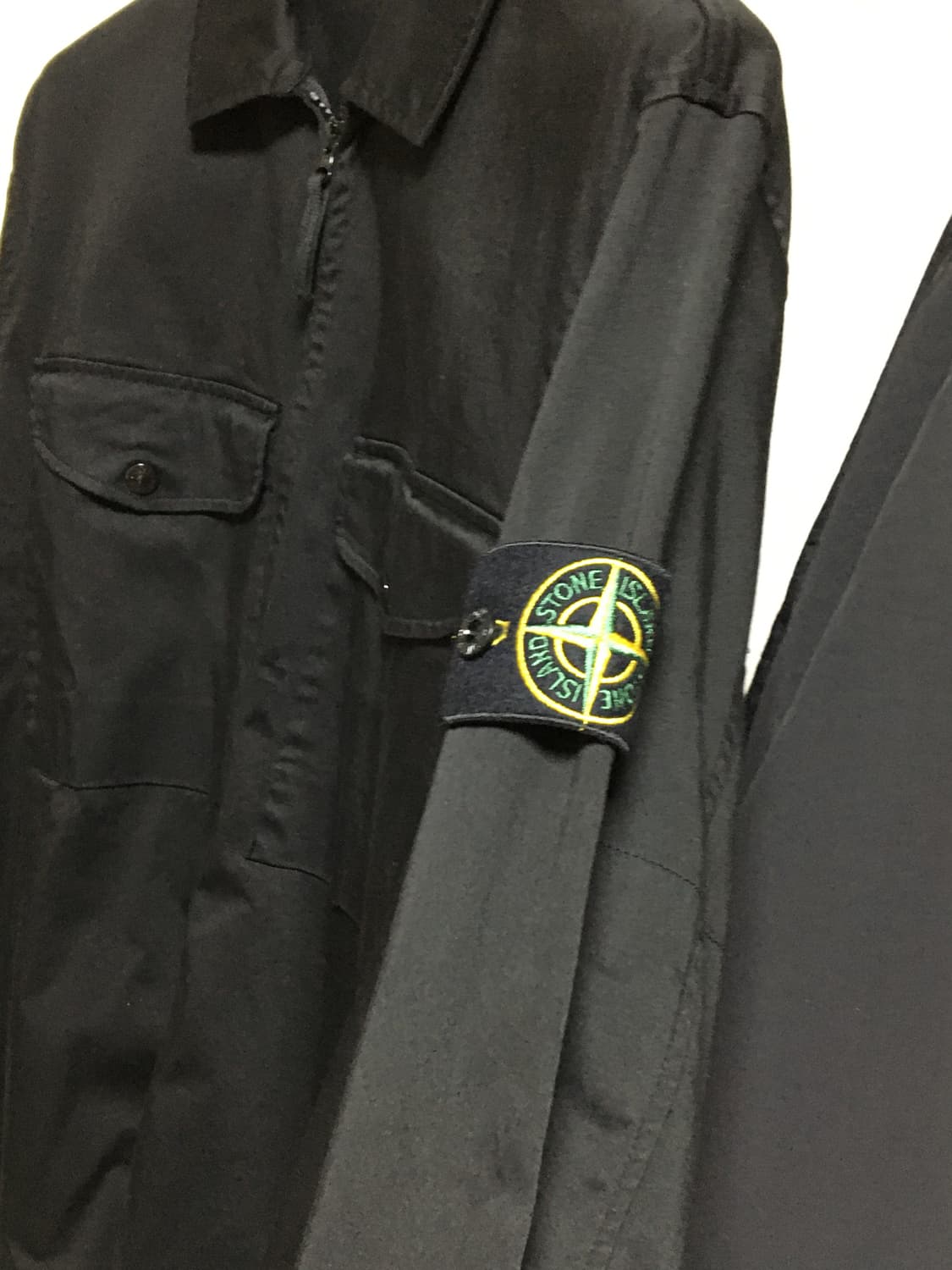 스톤아일랜드 오가닉 스트레치 코튼 오버셔츠 상품이미지3