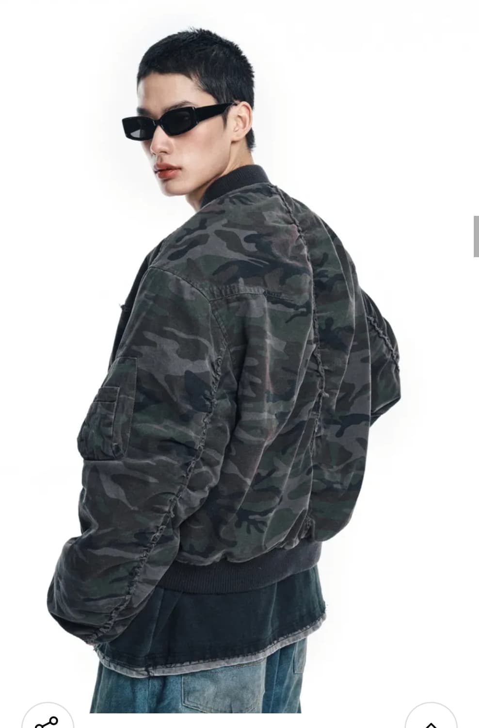 이지노이지 카모 봄버자켓 상품이미지1
