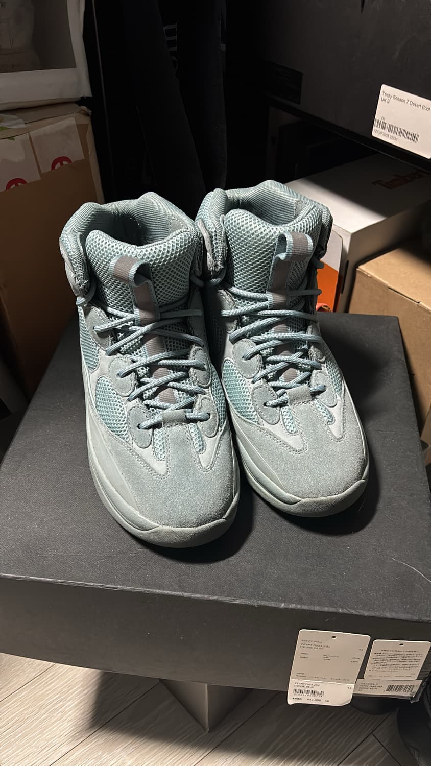 Yeezy season 7 desert boot house blue 43 상품이미지3
