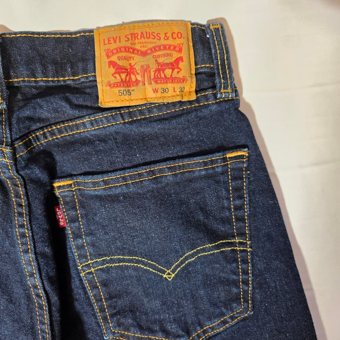 [W30L32]리바이스 LEVIS 505 데님 팬츠 상품이미지6