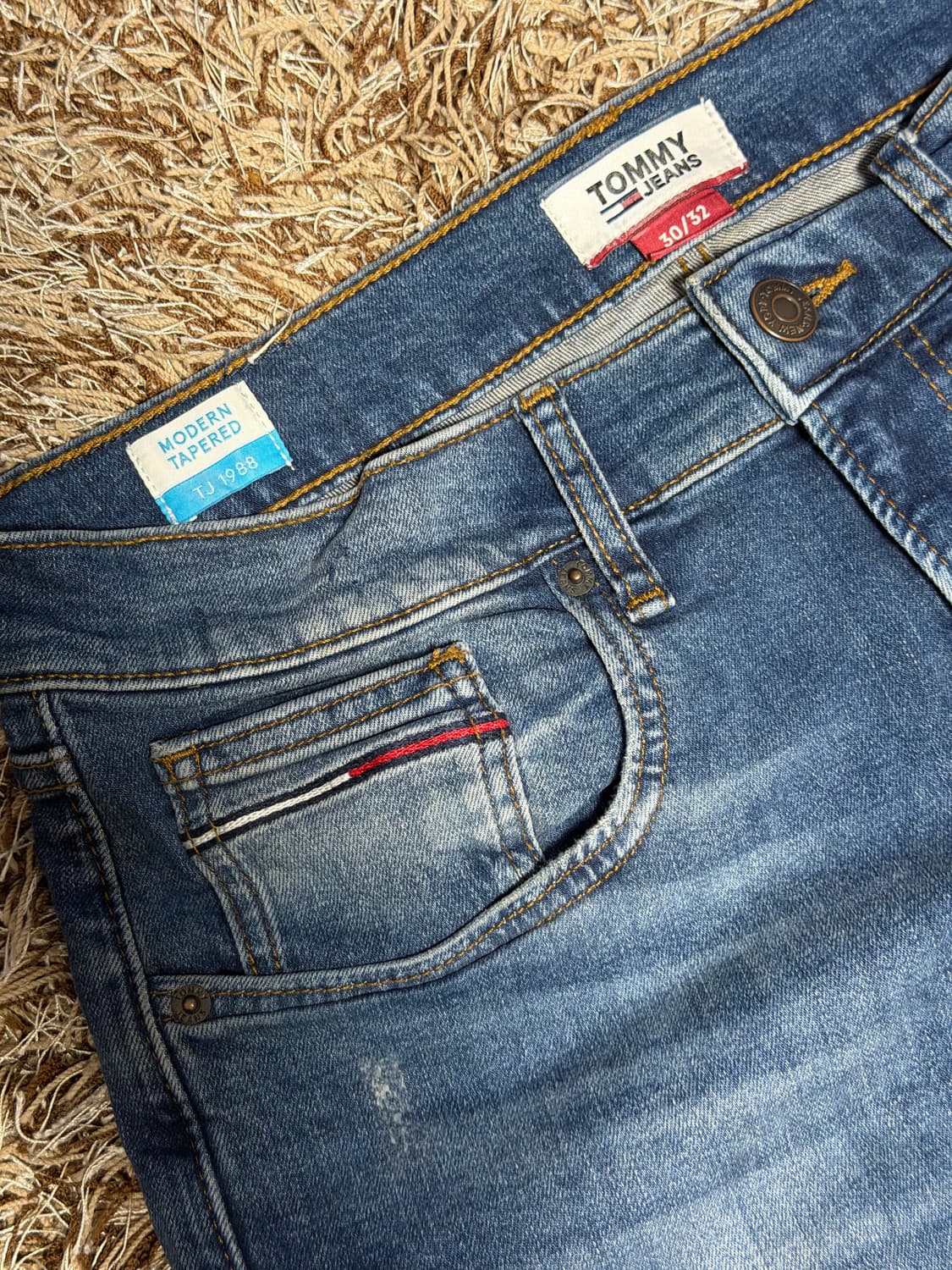 타미진스 모던 테이퍼드 청바지  상품이미지4