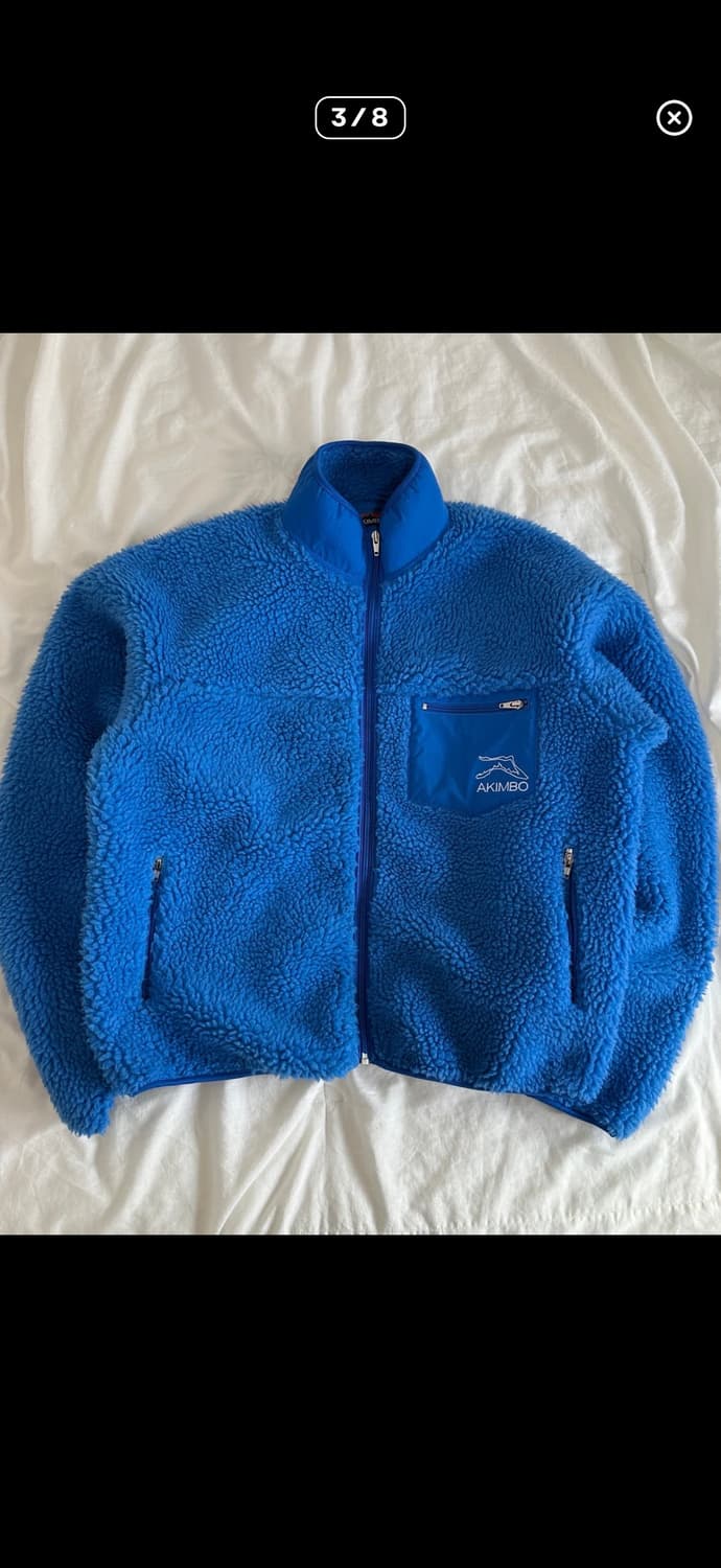 Akimbo club 딥파일 플리스 자켓 상품이미지4