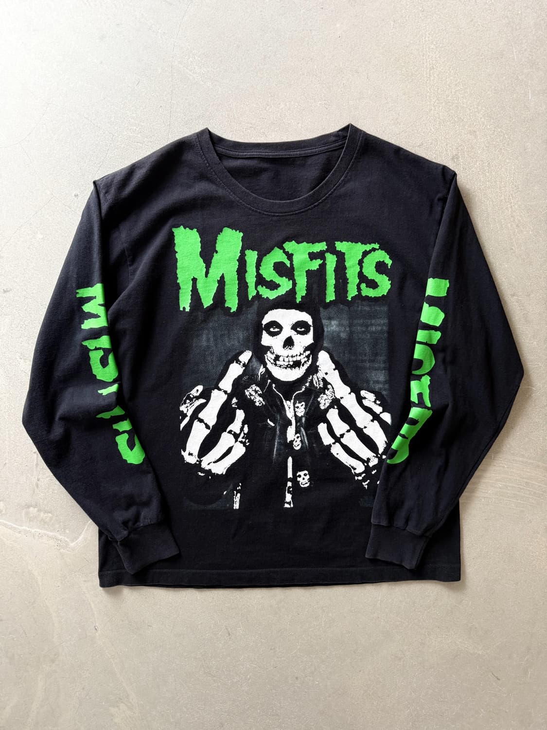Vintage MISFITS Fiend Skull Long Sleeve 상품이미지2