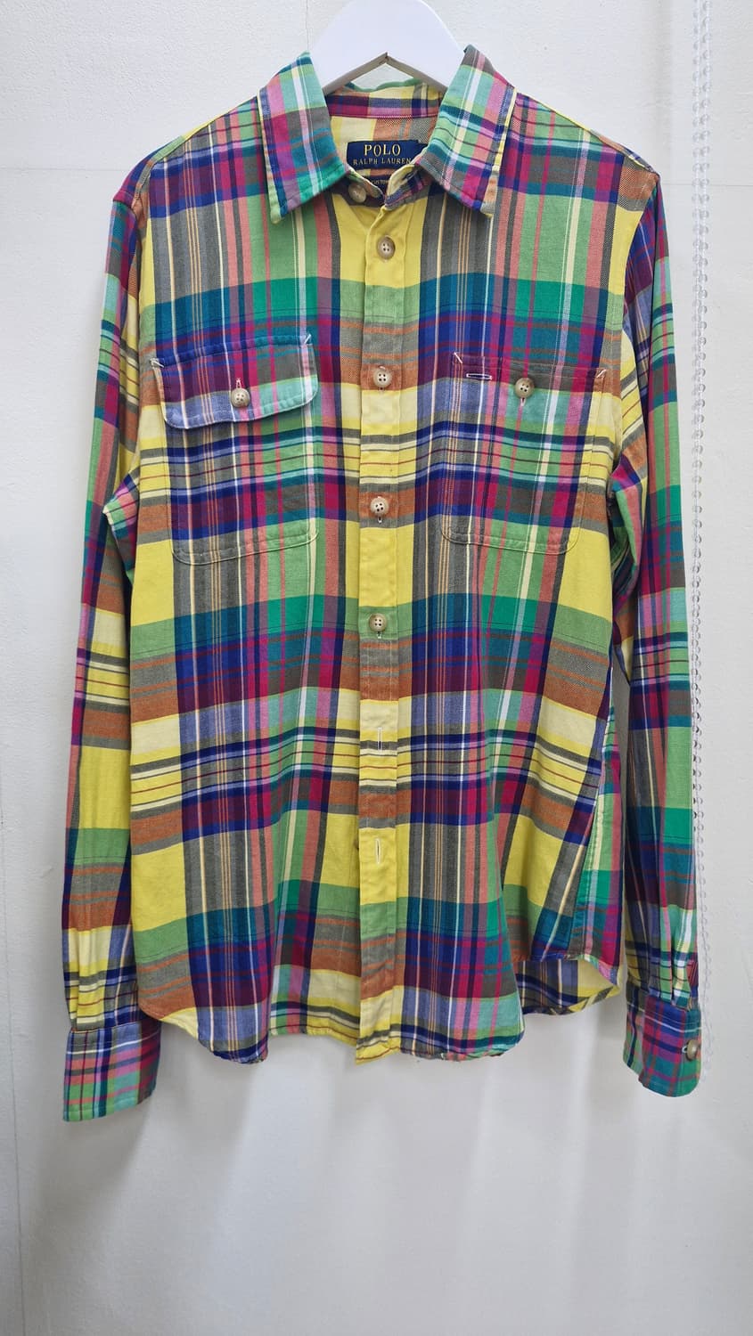 폴로 랄프로렌 체크 셔츠 M(정품) 상품이미지2