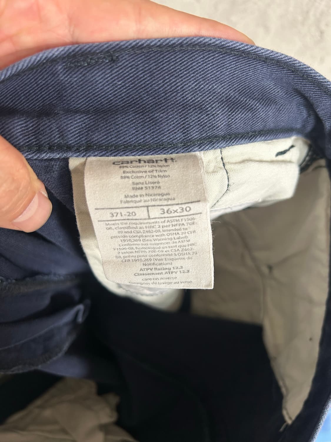 칼하트 리플렉티브 워크팬츠 상품이미지9