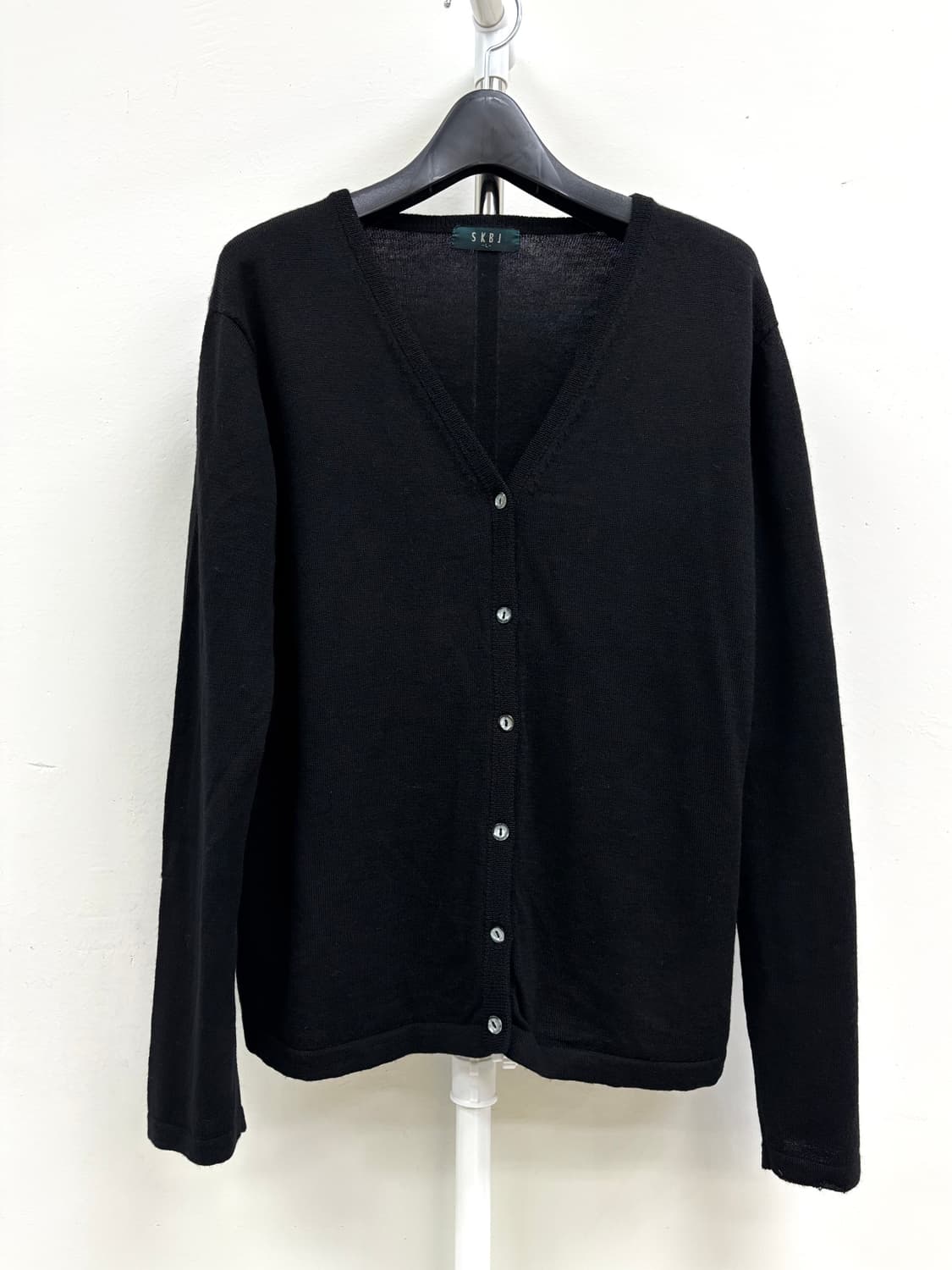 빈티지 블랙 울 가디건 상품이미지5