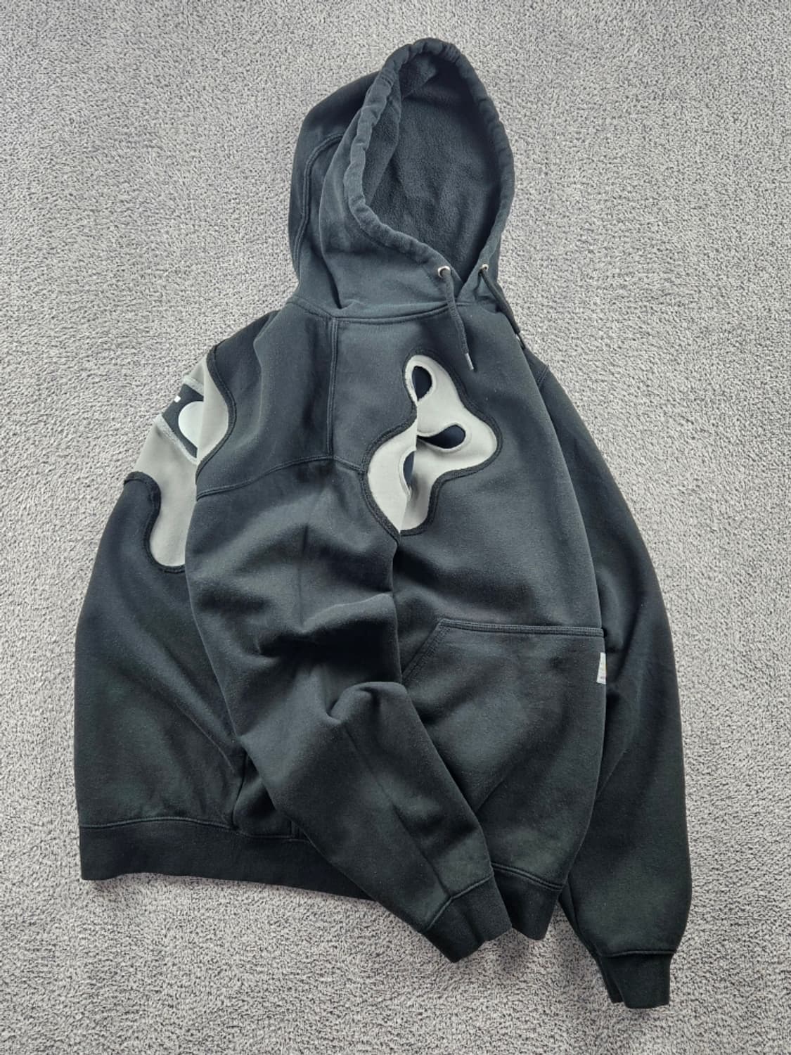 칼하트 아플리케 커스텀 스웻 후드 티셔츠 ( L ) / 10989 상품이미지5