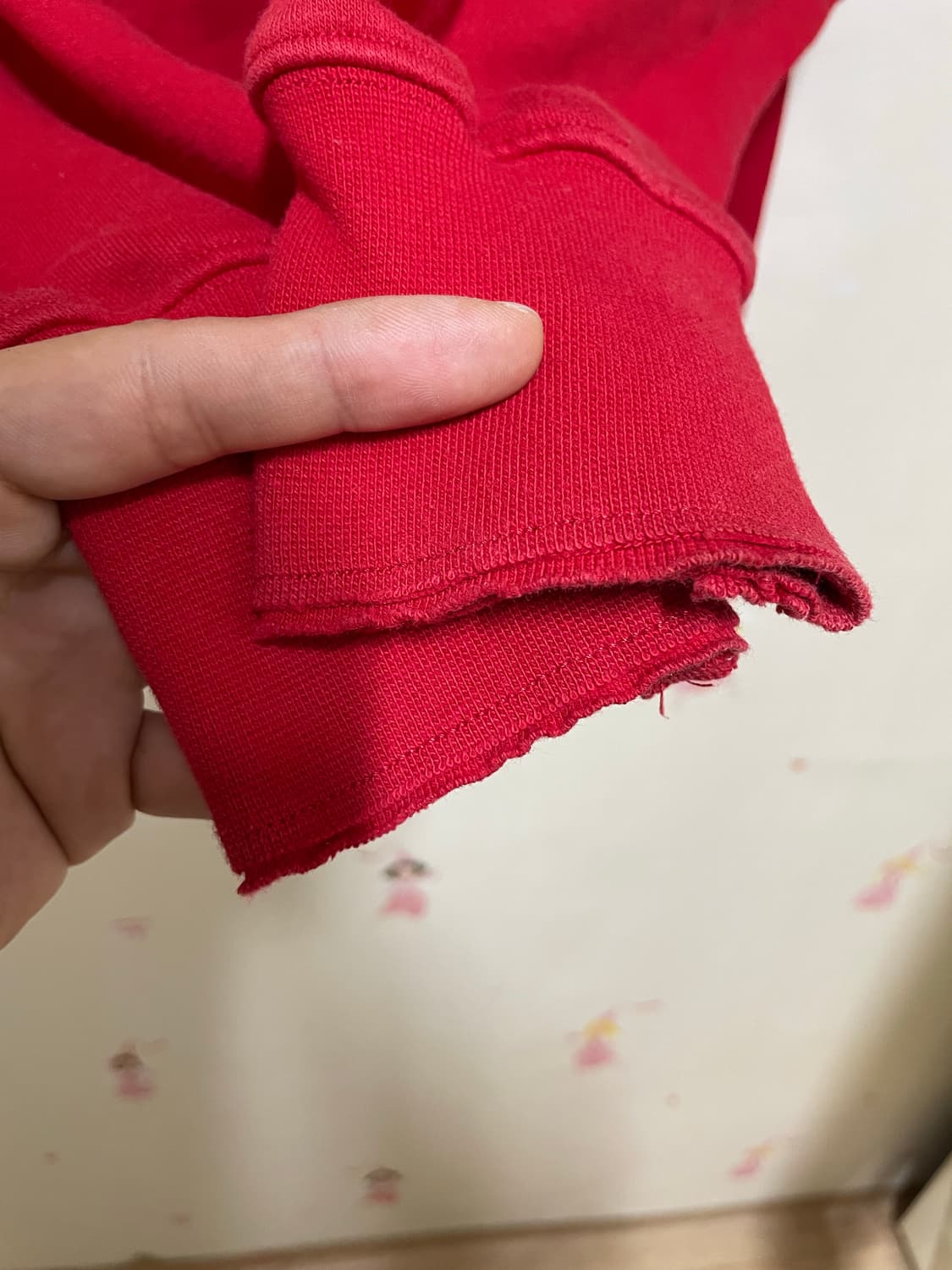 y2k 00s 나이키 레드 후드집업 상품이미지8