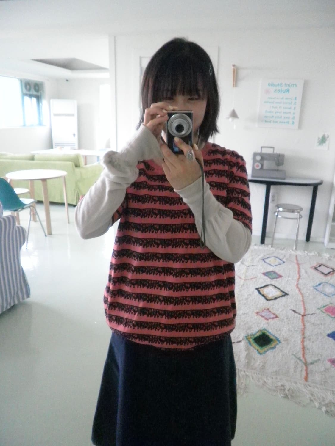 Ne-net issey miyake pattern tee 상품이미지2