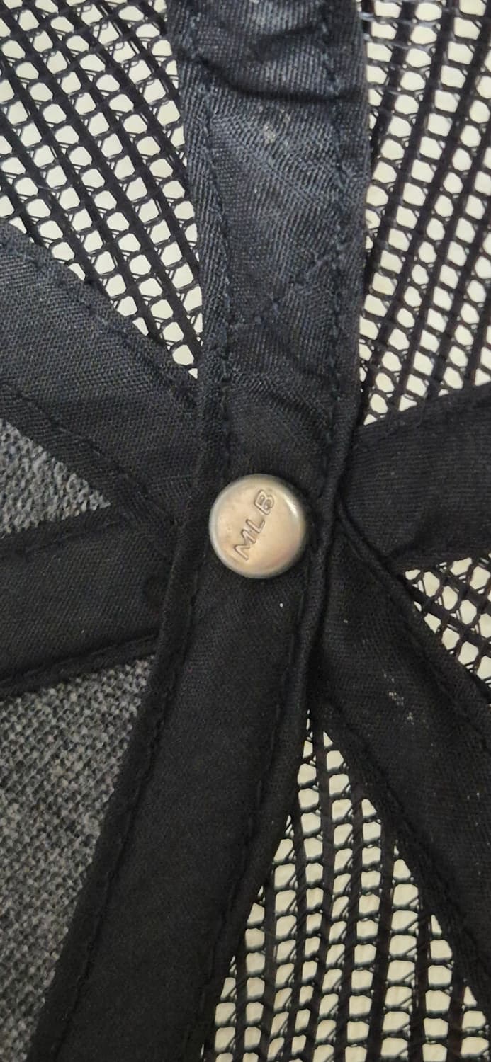 MLB 키즈 타이거 자수 매쉬 스냅백 블랙 상품이미지9