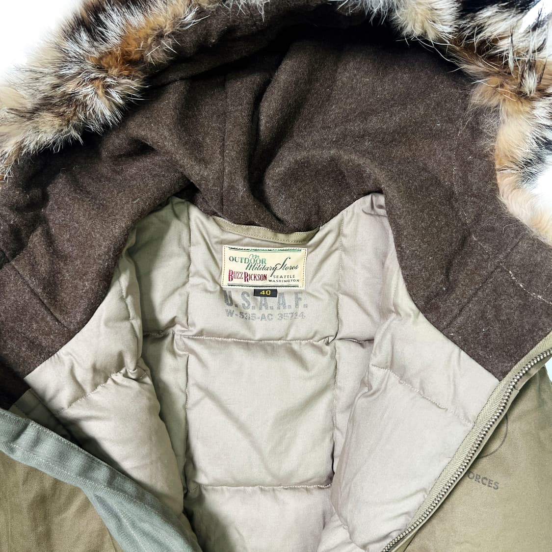 버즈릭슨 밀리터리 다운 파카 (40) 상품이미지8