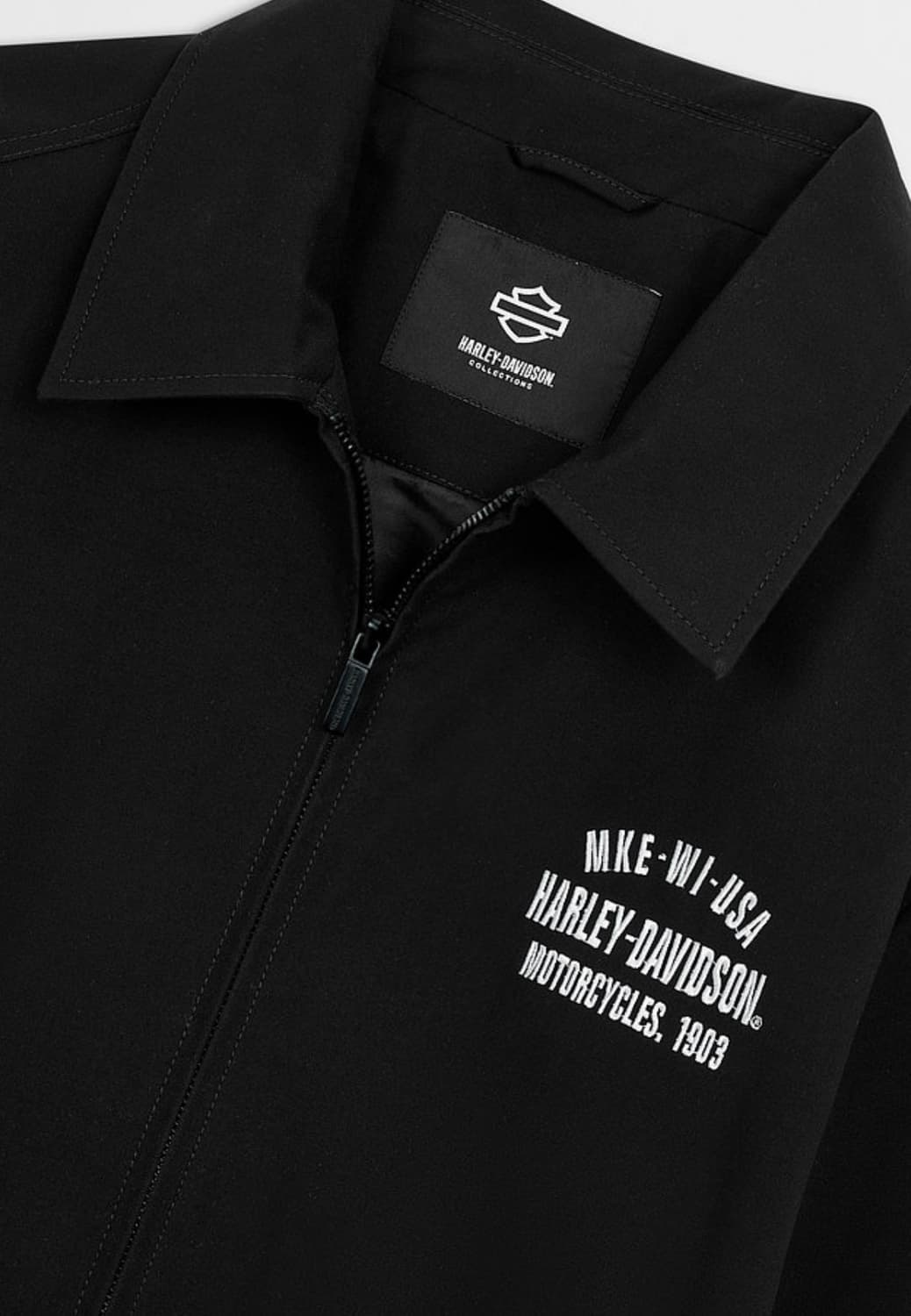 [할리데이비슨]HarleyDavidson 린백코튼블루종(블랙) 상품이미지3