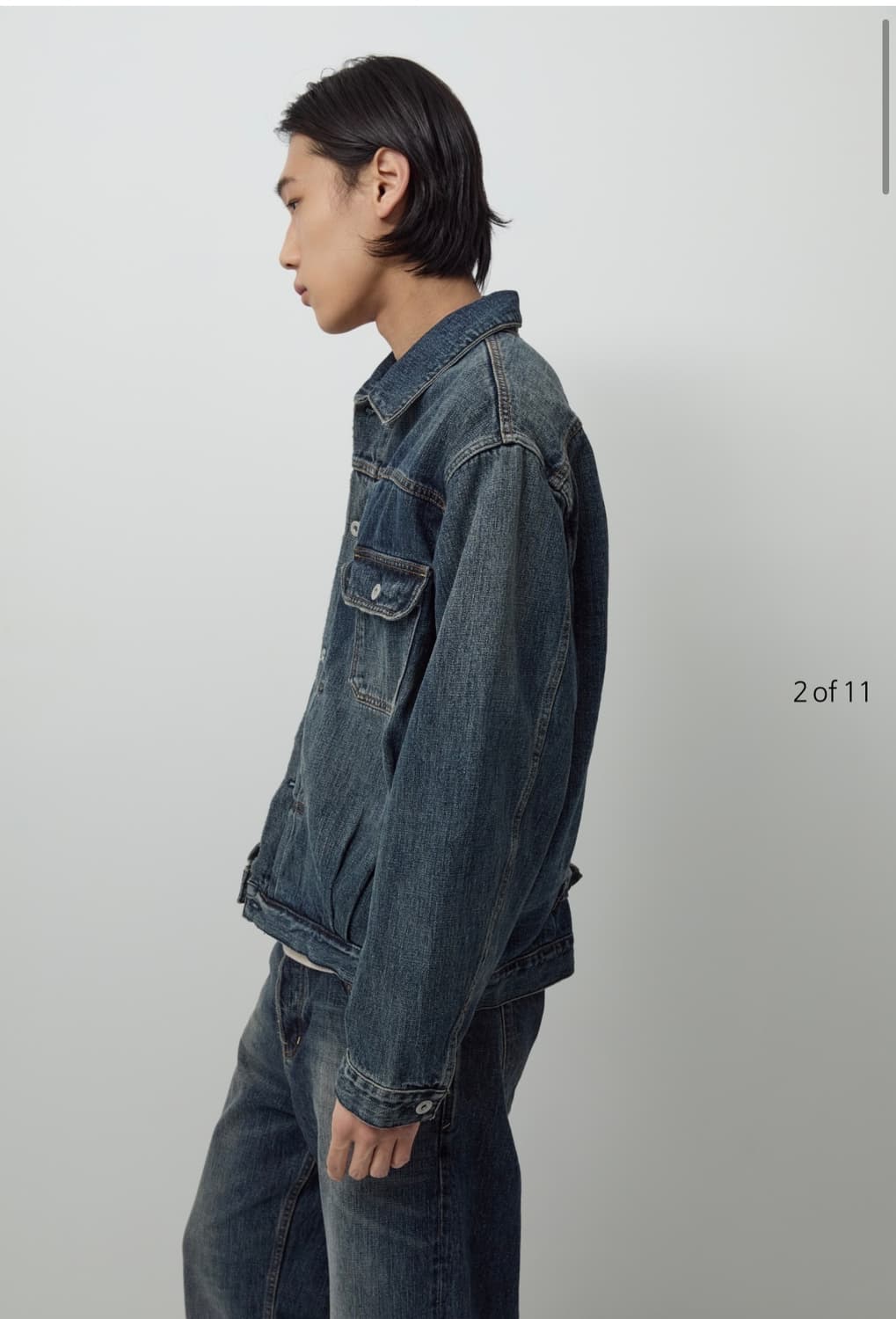 26SS Rough Side 트러커 1세대 데님 자켓 새상품 상품이미지2