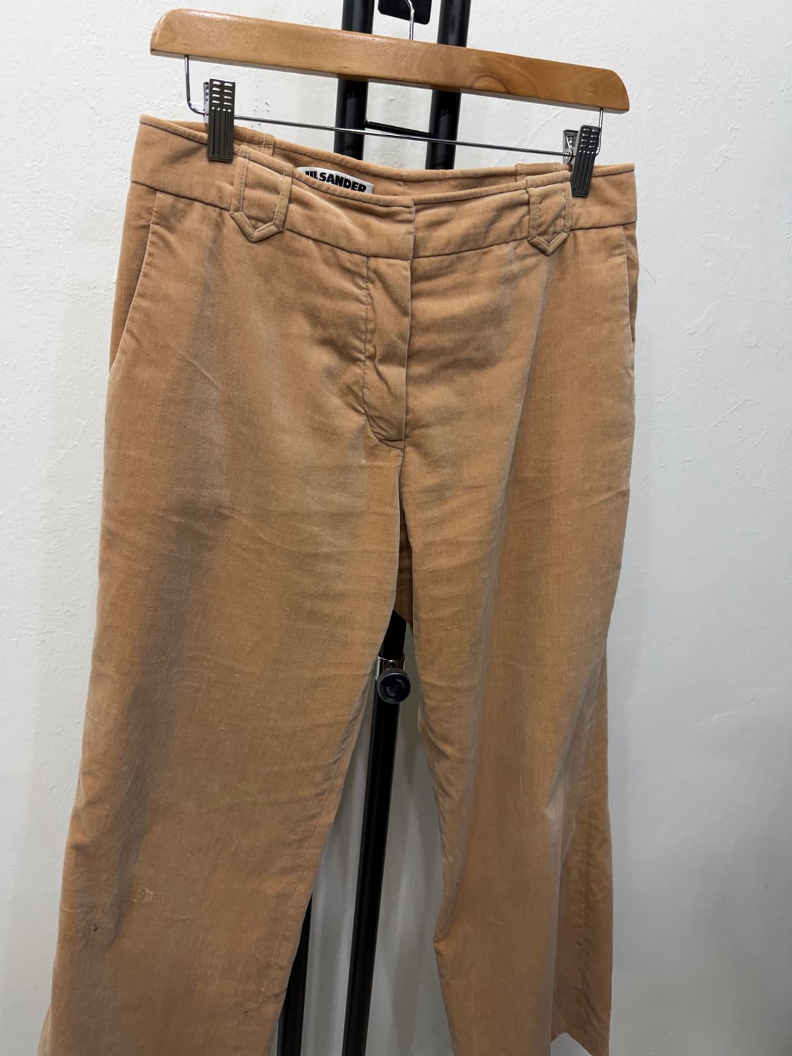 정품) 질샌더 여성 베이지 팬츠 36(28) 상품이미지2