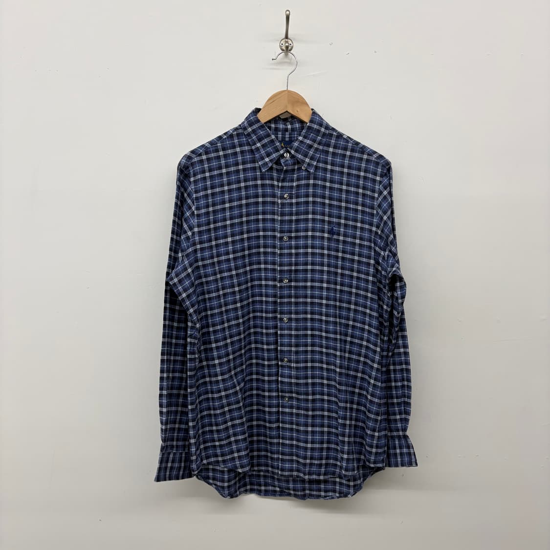 폴로 랄프로렌 체크 남방 셔츠 남/M 상품이미지1